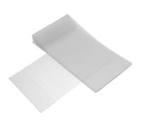 BUTIFULSIC 12Pcs Transparent Plastic Label Holders Shelf Price Sign Display Holders for Supermarket Retail Store Easy Install Non-deformable PVC Price Tag Clips