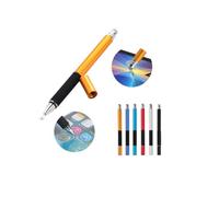 BUTIFULSIC 2 in 1 Capacitive Stylus Pen with Conductive Cloth Tip and Suction Cup for Accurate Point Drawing and Taking Notes on Touch Screen Devices, Metal Stylish Design