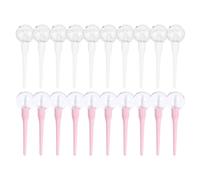 BUTIFULSIC 20pcs 8ml Empty Lip Gloss Tubes with Wand Lightweight Plastic Lollipop Shape Refillable Small Lip Gloss Containers for DIY Lipstick and Oil Holding Random Color