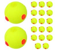 BUTIFULSIC 20pcs Foam Fishing Bobbers High Sensitivity Pole Floats for Fishing Made of Sturdy Foam Material, Simple and Convenient Design Suitable for Rivers and Lakes