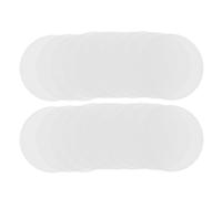 BUTIFULSIC 20pcs White Round PC LED Downlight Lamp Diffuser Plates with Uniform Light Distribution for Recessed Lighting and Spotlight Shading