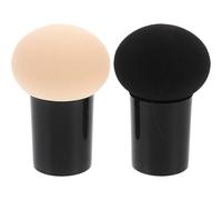 BUTIFULSIC 2pcs Beauty Sponge Cosmetics Pads Makeup Tools for Girl Makeup Accessory Dry Wet Use for Eyeshadow Application