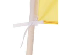 BUTIFULSIC 2pcs Commanding Signal Flags 35x35cm Red Yellow Navy Handheld Safety Flags for Military Training Performance and Race Conducting with 50-60cm Flagpoles