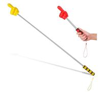 BUTIFULSIC 2pcs Guiding Stick Teacher Hand Pointer with Soft Handles Versatile Usage Sturdy Plastic Material for Business Presentations and Classroom Teaching