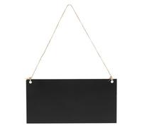 BUTIFULSIC 2pcs Hanging Chalkboard Signs for Office and Shop, Decorative and Environmental Protection Density Board Door Signs, Erasable Message Boards for Front Door