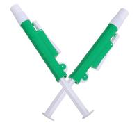 BUTIFULSIC 2pcs Laboratory Micro Pipette Plastic Lab Pipette with Precise Liquid Handling and Accurate Volume Control for Biochemistry Lab Use