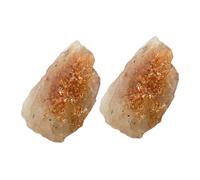 BUTIFULSIC 2pcs Natural Rough Chakra Stones Crystals for Meditation Therapy Yoga Decor Gift for Collectors and Relaxation