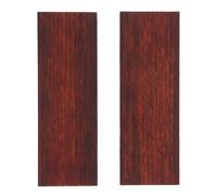 BUTIFULSIC 2pcs Sandalwood Knife Handle Wood Blanks for DIY Knifemaking, Comfortable Grip with Wear Resistance, Luxurious Classical Style Suitable for Cooking and Woodworking Knife Handle