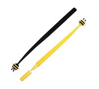 BUTIFULSIC 2pcs Silicone Bee Shaped Gel Ink Pens with 0.5mm Fine Tip, Ergonomic Design for Smooth and Precise Writing, for Students and Office Use in Classrooms or Offices
