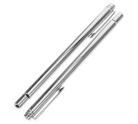 BUTIFULSIC 2pcs Stainless Steel Dowsing Rods, Divining Rods, Adjustable Silver Pair for Detecting Underground Water Veins, Pipelines and Subterranean Structures, Ghost Hunting