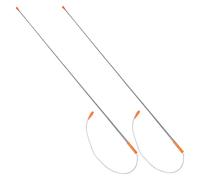 BUTIFULSIC 2pcs Stainless Steel Extension Pole for Garden Sprayer Compatible with Pump Sprayers, Flexible Adjustable Length Wand for Cleaning and Gardening Tasks