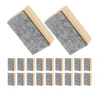 BUTIFULSIC 36pcs Mini Wooden Felt Blackboard Erasers for Whiteboards and Blackboards, Lightweight Compact Chalk Eraser for Learning Activities and Office Use, Versatile Small Office Duster