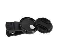 BUTIFULSIC 37mm Nd2-400 Phone Camera Filter Clip Set Compatible with Smartphones, Made of Aluminum Alloy and Optical Nylon, Portable and Easy to Install, for Human Stream and Traffic Flow