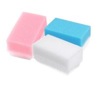 BUTIFULSIC 3pcs Bathing Brush Set Sensory Bath Scrubber with Gentle Touch Sponge and Plastic Material for Stimulation and Classroom Use