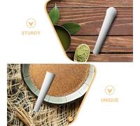 BUTIFULSIC 3pcs Ceramic Pestle Set Manual Grinding Rods for Kitchen Use Food and Medicine Grinding Sticks Lightweight Ceramic Utensils for Garlic Fruit Spice Crushing