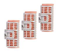 BUTIFULSIC 3pcs Large Self Grip Bangs Hair Curlers Rollers Set for Women Hair Styling Tools DIY Volumizing Hairstyle Clips for Salon and Home Use