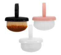 BUTIFULSIC 3pcs Nail Brush Duster with Soft Nylon Bristles and Short Handle Design Multifunctional Fingernail Scrub Brushes for Effective Nail Cleaning and Dust Removal