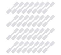 BUTIFULSIC 400pcs White Self-Adhesive Blank Price Labels Stickers for Jewelry Pricing, Small Kraft Paper Tags for Necklace Bracelet Earrings, Jewelry Tags Roll for Retail Use