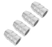 BUTIFULSIC 4pcs Extended Design Metal Wedge for Axe Handle and Hammer Handle, Iron Material 2.40x1.60x1.60cm, Secure Fixation Tool Suitable for Gardening and Woodworking Use