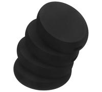 BUTIFULSIC 4pcs Handheld Bath Brush Heads Eva Back Applicator Replacement Pads for Body Lotion Application, Convenient Back Scrubber Pads with Easy Installation for Wet and Dry Use