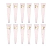 BUTIFULSIC 50 Pcs Single Flower Bouquet Wrap Bag for Carnations and Lavender with Iridescent Paper Material and Opening Tops and Bottom, for Parties and Thanksgiving Floral Displays