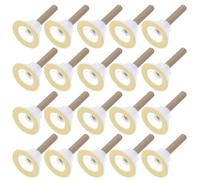 BUTIFULSIC 50 Sets Traditional Moxa Sticks with Bases for Home Moxibustion Therapy Handmade Medical Moxa for Muscle Relief and Safe Burning Compact and Multifunctional