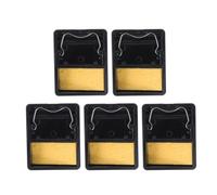 BUTIFULSIC 5pcs Soldering Iron Bracket Solder Holder Kit Electric Soldering Iron Stand High Temperature Resistant Plastic and Stainless Steel Compact Base for Intricate Tasks and Assembly Use