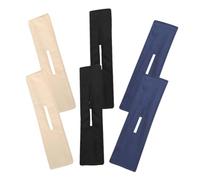 BUTIFULSIC 6pcs Lazy Hair Bun Maker Set with Flexible Twist Styling Tools, Black Beige Navy, Hair Styling Accessories for Women, Easy DIY Elegant Bun Creator for Everyday Use