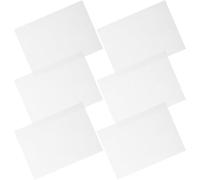 BUTIFULSIC 6pcs Water Soluble Embroidery Stabilizer Sticky Printable Backing Shirts Shoes Caps Bags DIY Embroidery Craft Wash-Away Support