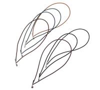 BUTIFULSIC 7pcs Travel Notebook Elastic Bands Adjustable Notebook Strap Stretchy Book Closure Bands for Journal Planner Elastic Strap for Journal for Travel Organization