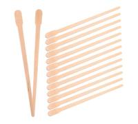 BUTIFULSIC 800pcs Wooden Hard Wax Sticks for Precise Hair Removal Oval Nose Eyebrow Lip Body Wax Applicators Single Use Waxing Spatulas for Women and Break-resistant