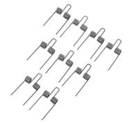 BUTIFULSIC 9pcs Stainless Steel Double Torsion Spring with High Elasticity and Precision Manufacturing, Sturdy Metal Replacement Part for Lamps and Fans, for Repair and Assembly Efficiency