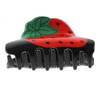 BUTIFULSIC Acrylic Hair Claw Clip for Women and Fruit Shape Ponytail Holder Hair Styling Tool That Adjusts to Amount for Daily Use
