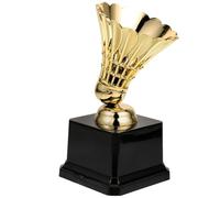 BUTIFULSIC Badminton and Colour Competition Trophy Bright Model with Realistic Appearance, Material Award Trophy for Souvenirs Parties and Sports Day