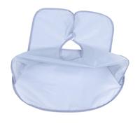 BUTIFULSIC Beard Trimming Cape Shaving Apron for Men with Mustache Bib Silver Grey Polyester Beard Catcher for Salon Use and Home Grooming Practical Shaving Apron