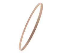 BUTIFULSIC Beige Bamboo Nursery Mobile Frame with Ring Hoop for Crib Hanger, Nature-Inspired Warmth Design, DIY Assembly for Imaginative Thinking and Bedroom Decoration