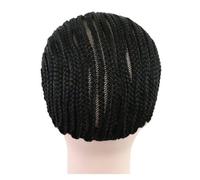 BUTIFULSIC Black Crochet Wig Cap with Elastic Sew Dome Net for Making Wigs Polyester Material, Size S, Comfortable Fit, Easy to Wash, for Braiding and Cornrow Styles