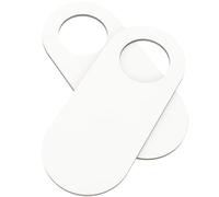 BUTIFULSIC Blank Weight Wood Hangers Wooden Door Or Crafts for Knob 2pcs Light Signs Creating Projects, Suitable Artworks and Home Or Office Decoration