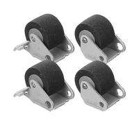BUTIFULSIC Cassette Tape Player Pressure Belt Pulley Wheel 2 Pairs Pinch Roller with Frame Gear for Recorder Repair Compatible with Automatic Return Tape Mechanism