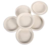 BUTIFULSIC Ceramic Watercolor Mixing Tray with Interesting Shapes with Five-layer Structure, Efficient and Reliable Pigment Tray White Ceramic Paint Mixing Palette for DIY Artists