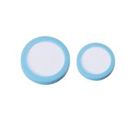 BUTIFULSIC Co2 Diffuser, Replacement Disc Slice Ceramic Aquarium for Reliable Carbon Dioxide Refinement with White Ceramics and Silicone Material Water Plants Fish Tank Use