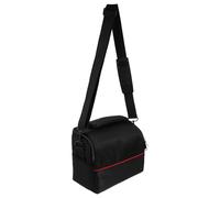 BUTIFULSIC Compact Black Nylon Dslr Camera Bag for Outdoor Use, Single Shoulder Storage Bag Designed to Store and Protect Cameras for Women and Students