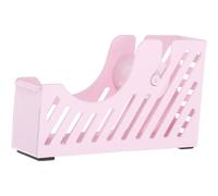 BUTIFULSIC Cute Pink Tape Dispenser Desk with Iron Material, Minimalist and Stylish Design, Versatile Use and Efficient Tape Cutting for Home and DIY Projects