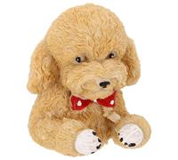 BUTIFULSIC Dog Shape Adhesive Wall Hook for Power Plug and Cable Organizer, Cute Cartoon Cord Storage Hanger for Home Use, Light Coffee Plush Design Utility Hook for Kitchen and Office