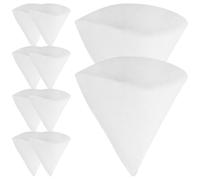 BUTIFULSIC Dryer Exhaust Filter Conical Exhaust Filter Cloth Replacement 10pcs and Lint Vent Cleaner for Zehndermaico Ventilation System for Kitchen and Portable Dryer Use