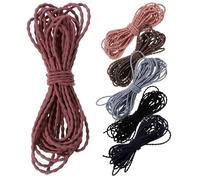 BUTIFULSIC Elastic String Cord Restore Original Length without Deformation 6pcs Colorful Stretchy Rubber Band High Elasticity for Jewelry Beading and Bracelet Making for Handmade