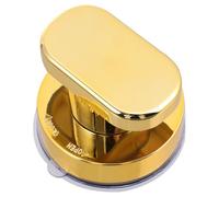 BUTIFULSIC Elderly Safety Suction Cup Handrail Bathroom Grab Bar with Strong Suction for Glass Shower Doors Gold Mobility Aid