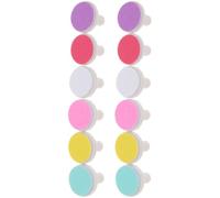 BUTIFULSIC Electric Nail Trimmer Replacement Pads Christmas and Festivals 12pcs Nail File Replacement Pads and Abrasive Paper Plastic Safe to Use