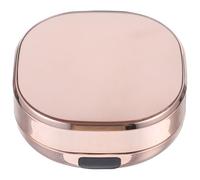 BUTIFULSIC Empty Cushion Compact Case Loose Powder Container with Sealed Lid Lightweight Plastic Sleek Stylish Design for Women and Teens Dressing Table Home Powder Puff Included