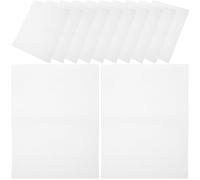 BUTIFULSIC Epe Foam Wrap Sheets Cushion Wrap White Reusable Lightweight 100pcs for Packaging Plates and Fashion Accessories Suitable for Shipping and Daily Storage